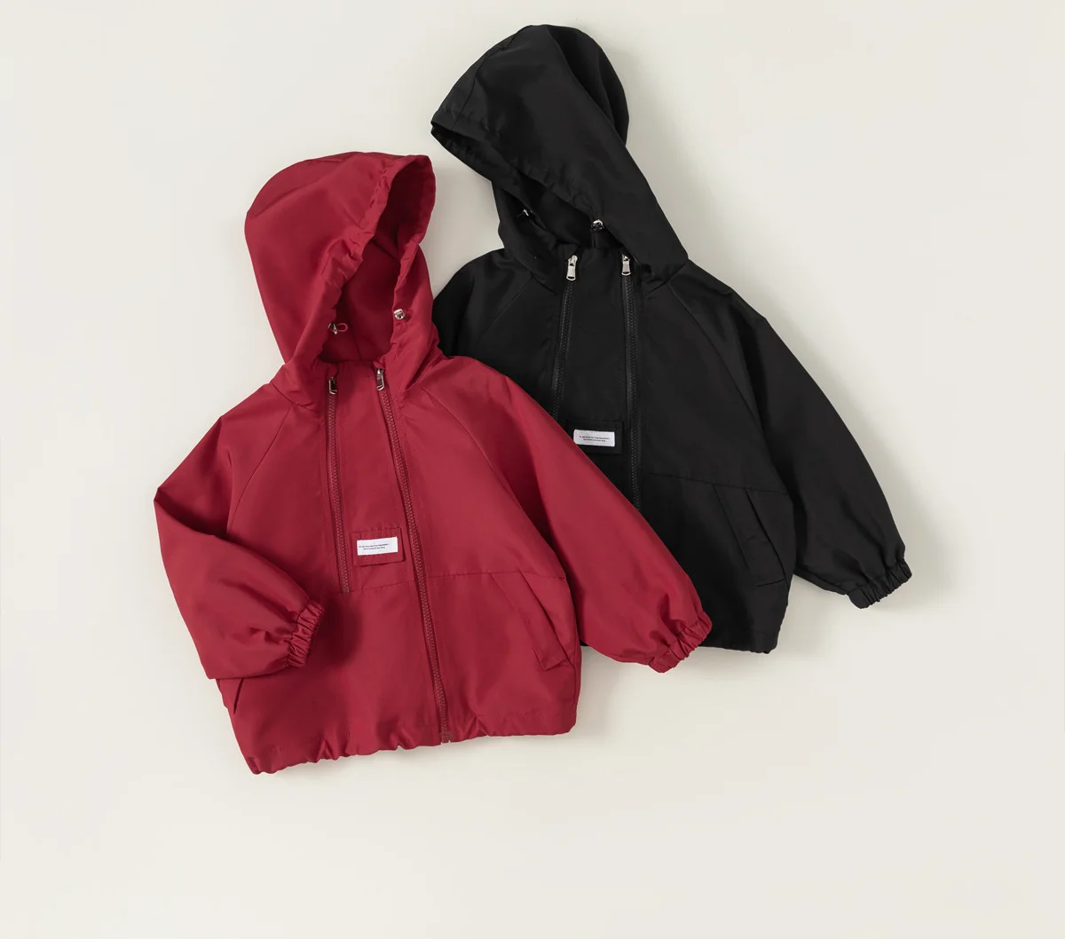 Детская одежда детская куртка Корейская однотонная с капюшоном рубашка на