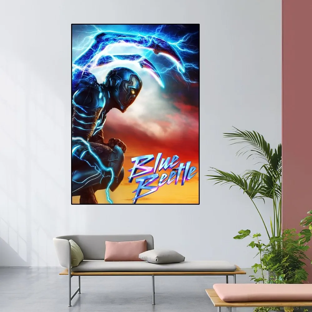 Постер BEAST KINGDOM Blue B-Beetle декор для домашней комнаты гостиная спальня эстетическое