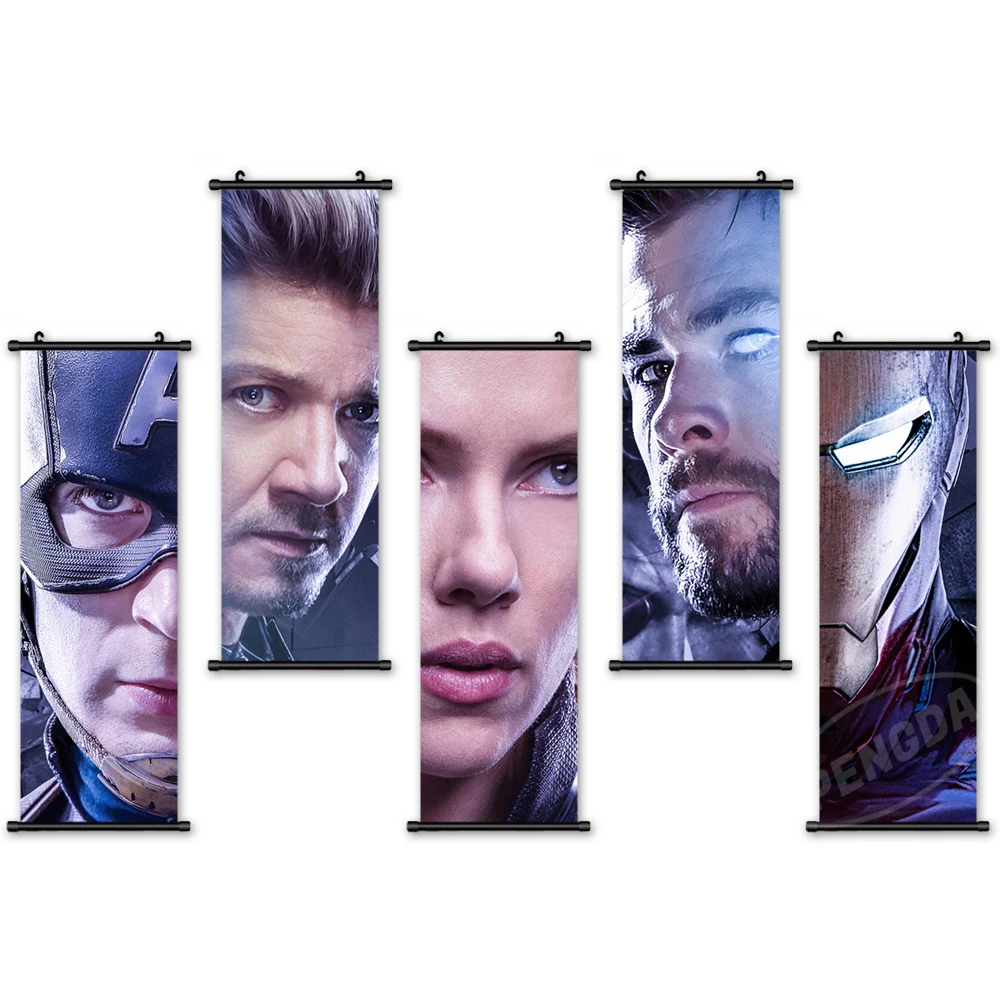 Настенное Изображение Марвел холст Настенная роспись картина из фильма печать