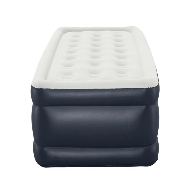 

18" Twin Air Mattress with -in Camping Inflatable Air Mattress Thickness Folding Air Cushion Outdoor Sleeping Bed