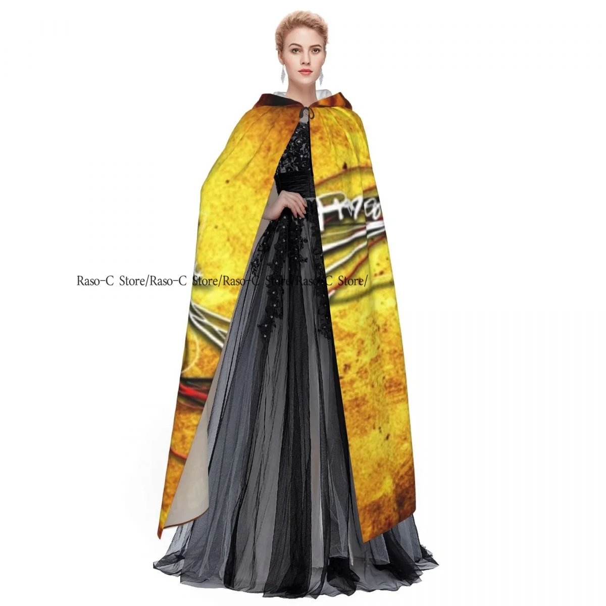 Плащ для взрослых накидка с капюшоном африканский этнический ретро винтажная