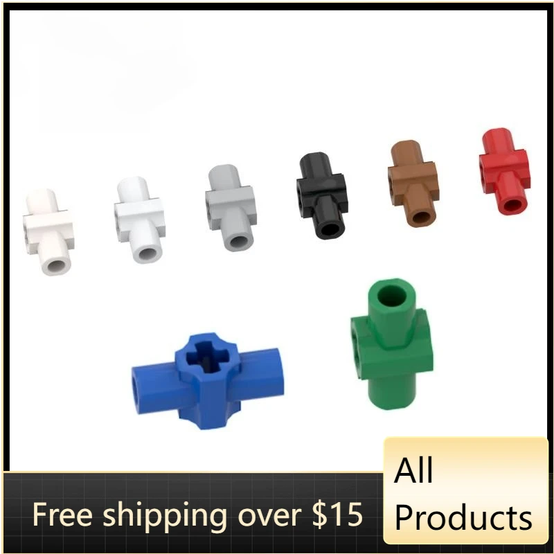 

MOC 10PCS Replaceable Assembles Particle 24122 Cross Hole Special Round Brick Building Blocks Kit Part Toy For Children