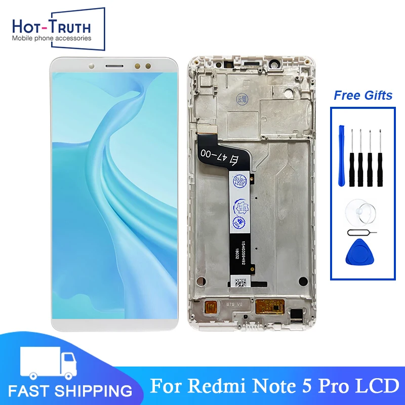 ЖК-дисплей и сенсорный датчик в сборе для Xiaomi Redmi Note 5 Pro MEI7S MEI7 |