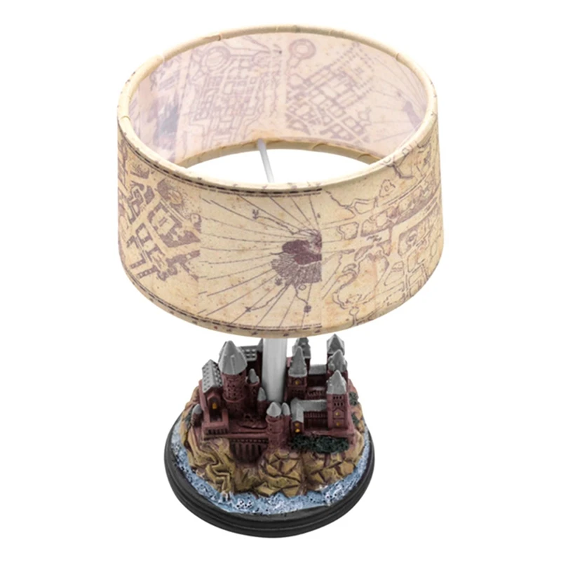 

Castle Resin Lamp Harryed Pottersed Home Bedroom Room Decoration Birthday Gift New