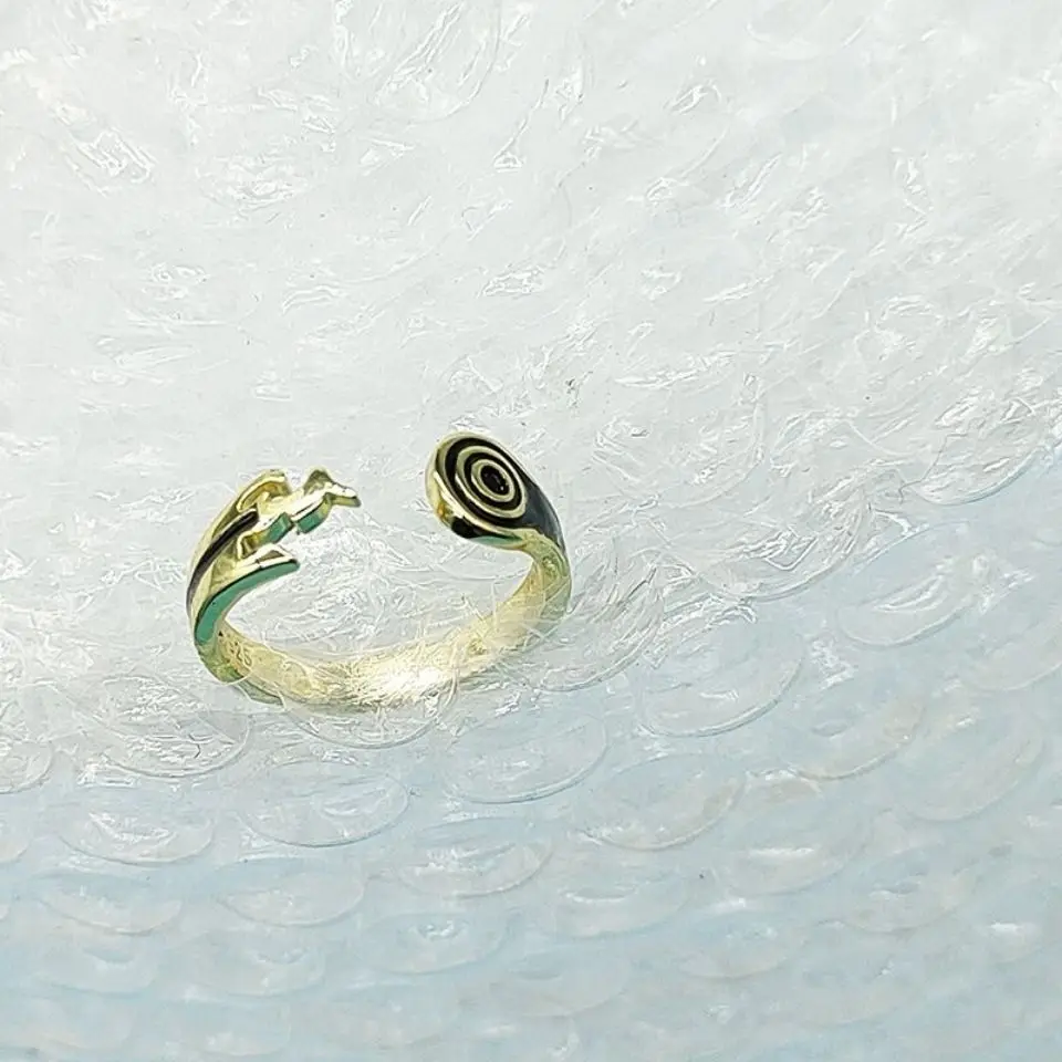 Кольцо для косплея удзумаки Курама кууби Учиха Саске регулируемое Открытое