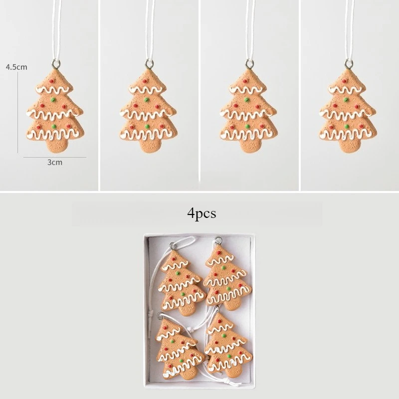 

Рождественские фигурки из пряника 4 шт.