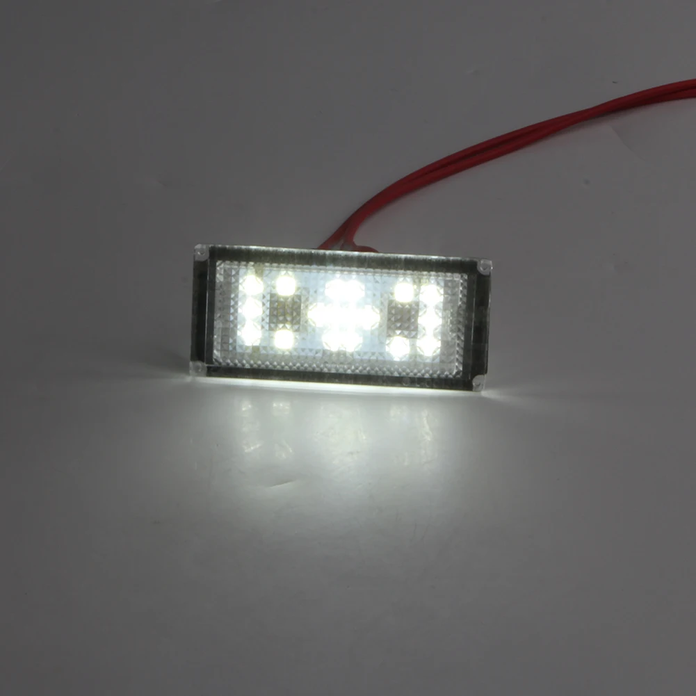 Для BMW E66 E65 7 Series 4D Автомобильный задний номерной знак светильник 12V 18SMD лампочка