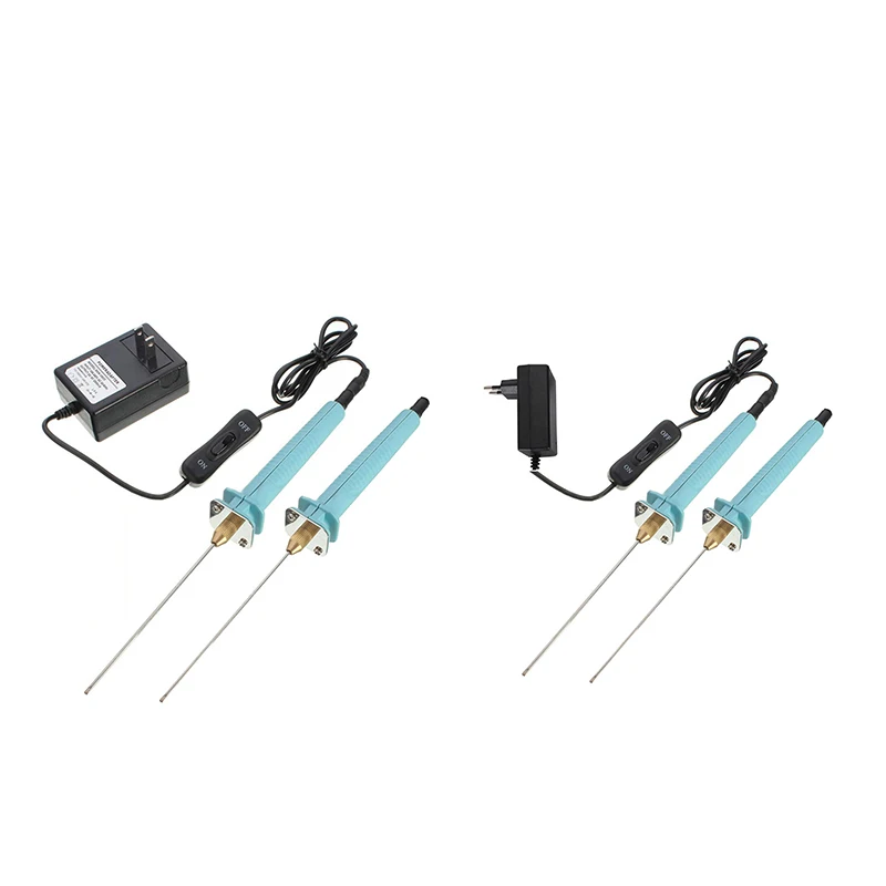

Electric Styrofoam Cutter 15W 2Pcs/Set Pen Cutter Hot Wire Styro Foam Cutting Knife Tools Portable Professional Foam Cutter