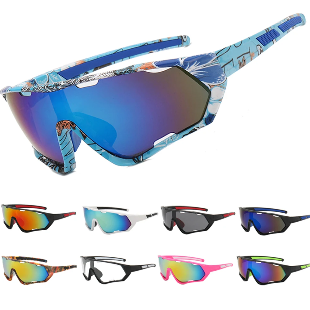 

MTB Riding Glasses Cycling Sunglasses UV400 Sports Glasses Bicycle Mountain Bike Eyewear Men's & Women’s Sunglasses Road Goggles