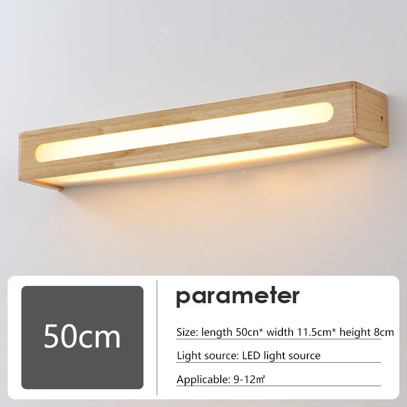 

Настенный светильник QUASHION деревянный теплый/холодный белый