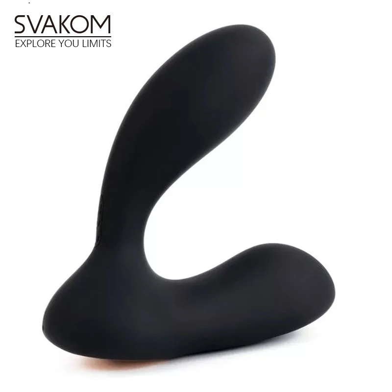 SVAKOM Vick Vibrating Anal Plug Prostate Massager Remote Controlled Dual Motor Perineum Massager Adult Sex Toys for Man Vibrator