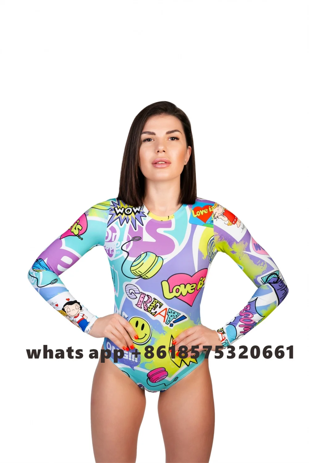 Рисунок 5 - Женский слитный купальник Wave Harmony