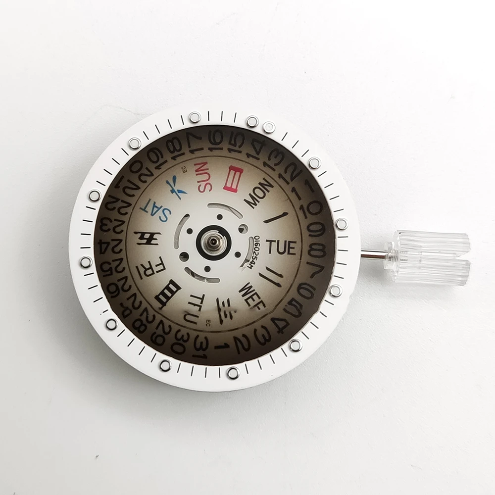 Fashion Transparent Dial 28.5mm Watch Faces For NH35 NH36 NH38 NH70 4R Movement Watch Accessories Multicolored Dial