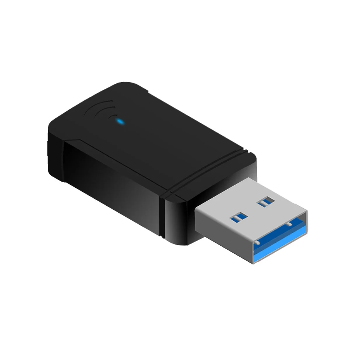 

2,4 Мбит/с WiFi адаптер USB беспроводная сетевая карта два диапазона ГГц 5 ГГц USB3.0 WIFI адаптер для настольного ноутбука