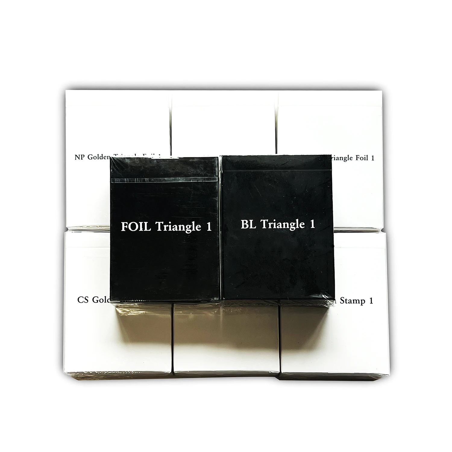 

HOLO/фольга треугольные карты полный набор прокси черный Core игровые карты Стандартный комплект высшего качества игральные карты, настольные игры на заказ покер