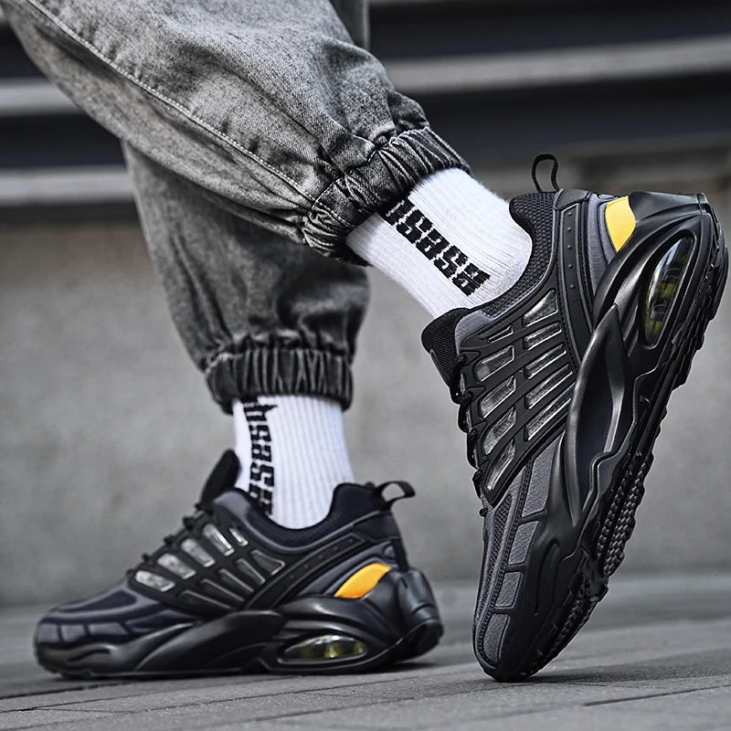 Fashion Breathable Men's Sports Shoes Outdoor Platform Casual Men's Shoes Loafers Running Shoes for men Tenis Male Sneakers