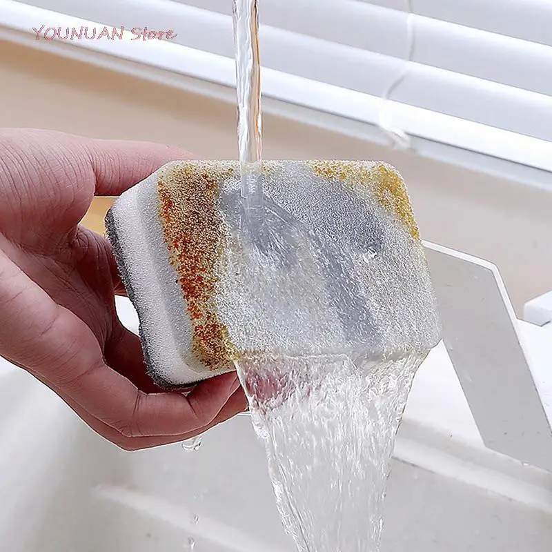 

Top 10pcs Home Kitchen Dishwashing Sponge Cleaning Pad Sponge Cloth Scouring Pad