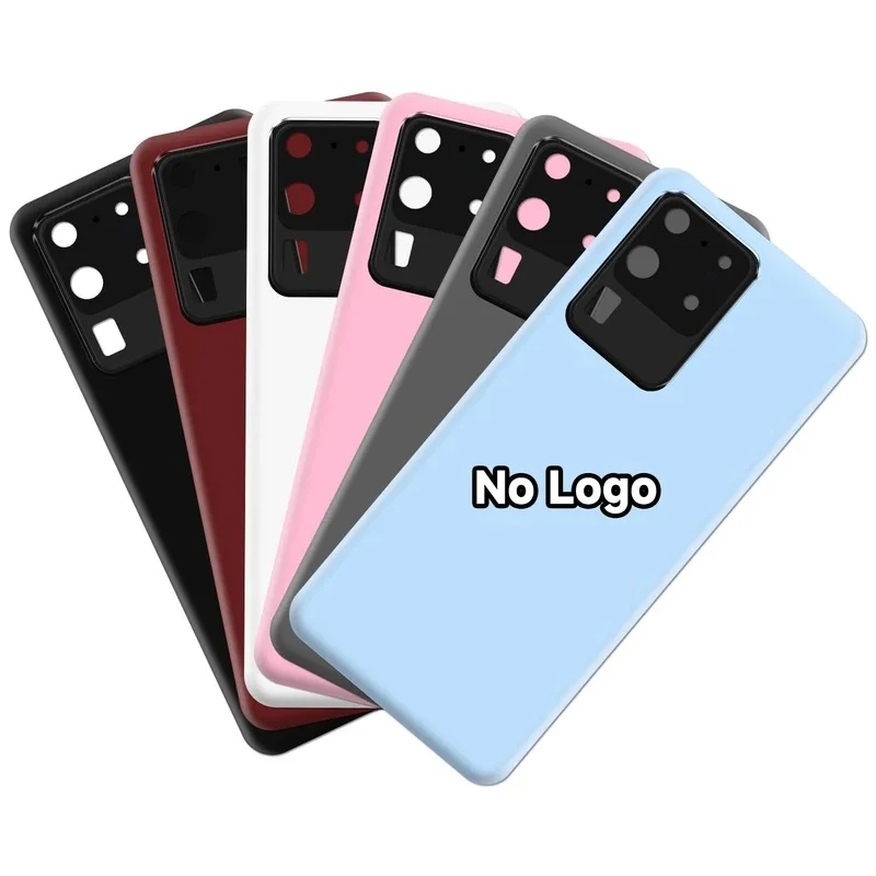 Фото Для SAMSUNG S20 Ultra G988B G988U G988: задняя крышка батарейного отсека, корпус, панель, детали крышки камеры, крышка батарейного отсека. №5