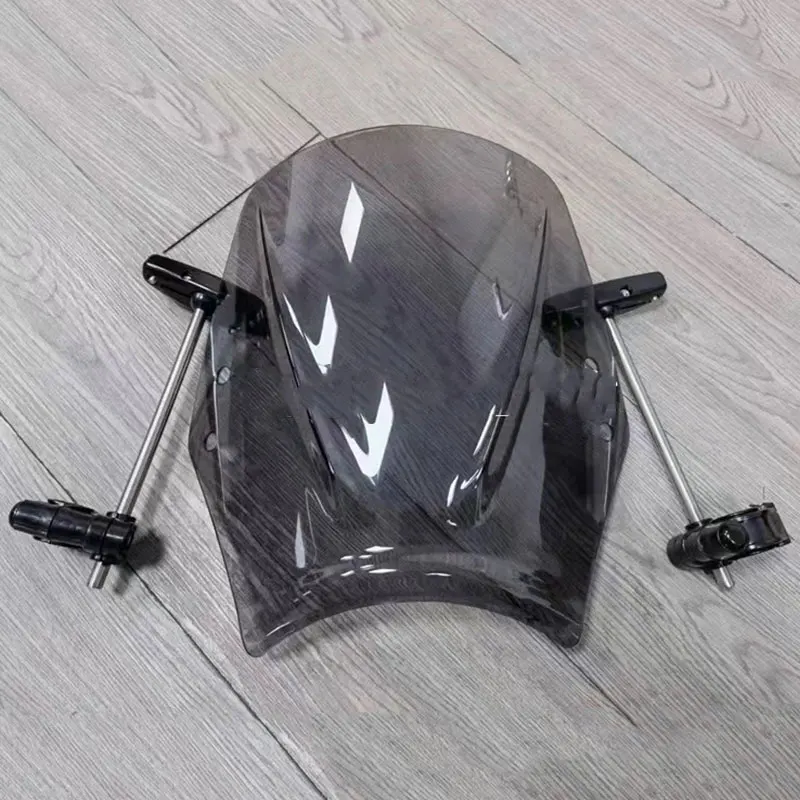 

Для CFMOTO 250CL 450CL-C 650MT MT650 450CLC Регулируемый кронштейн 7/8 "22 мм руль ветровое стекло экран дефлекторы лобового стекла