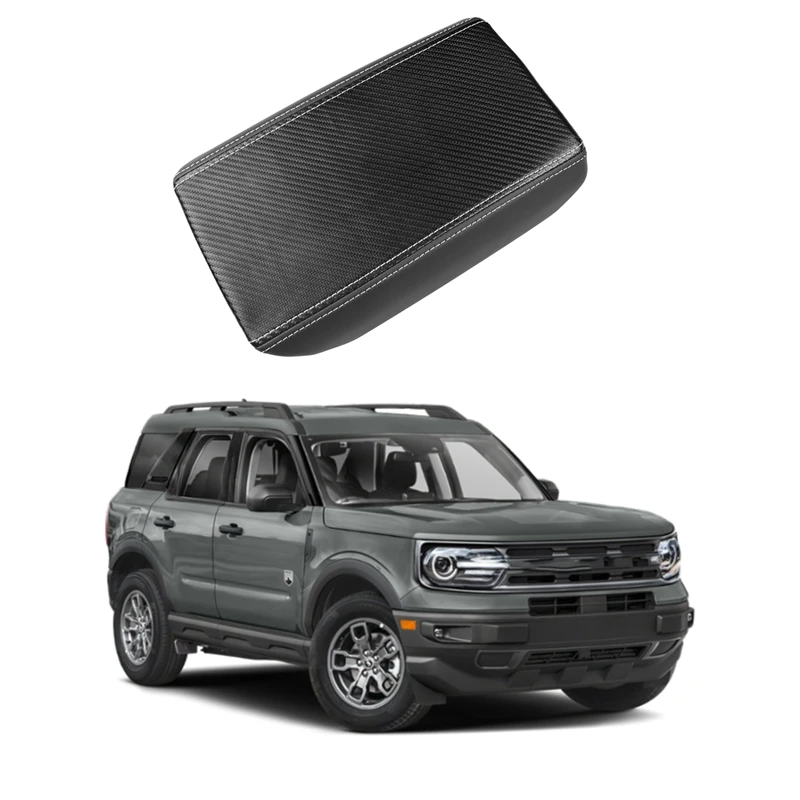 

Car Armrest Box Cover For Ford Bronco Sport 2021 2022 Central Control Armrest Pad Protection Cover