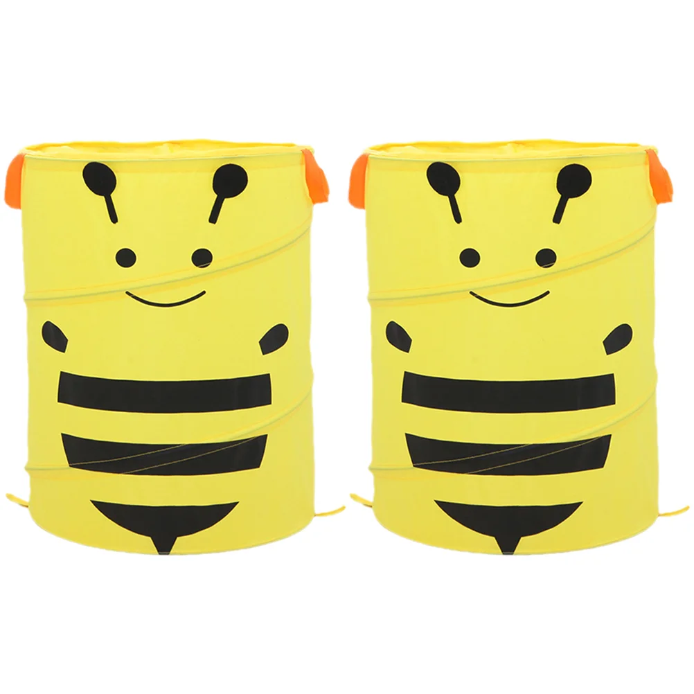 

2 Pcs Automotive Garbage Cans Car Waste Basket Storage Trash Vehicle Automobile Wastebasket Bin