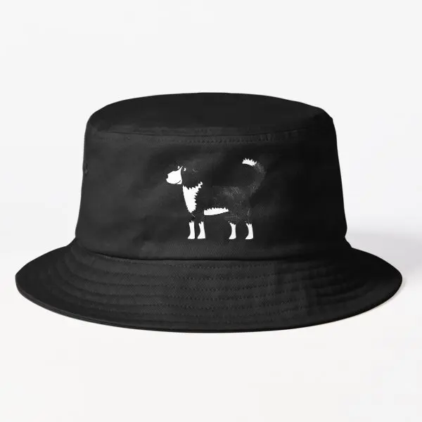 

Border Collie Sheepdog Bucket Hat Bucket Hat Summer Sport Casual Mens Hip Hop Outdoor Sun Cheapu Solid Color Black Fish Fashion