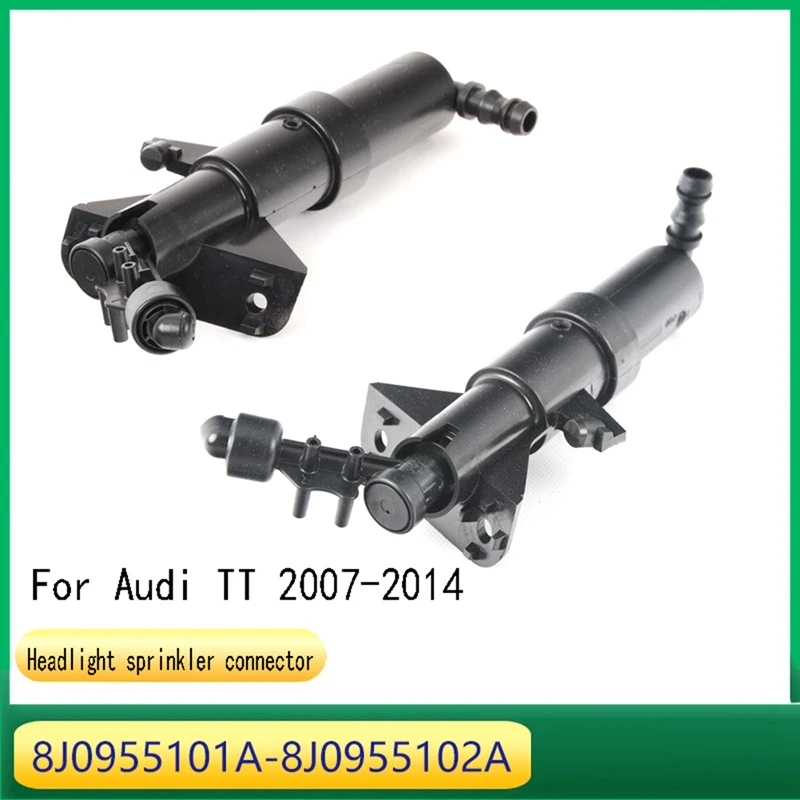 Левая и правая насадка омывателя фар для TT 2007-2014 гг. Насадка очистки 8J 0955101 A 0955102