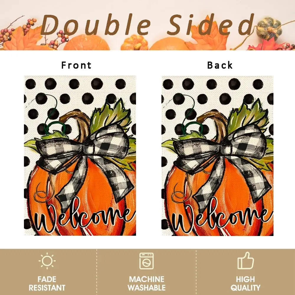 RABUSOFA осенний флаг 12x18 дюймов