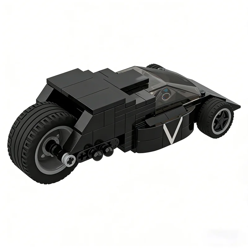 Фото 127 шт. MOC City Champions Viurs ViV LIft 1 Модель гиперкар Строительные блоки Архитектурная идея Игрушки Рождественский подарок Образовательный кирпич №2