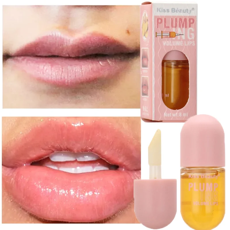 

Lip Volumising Oil Lips Ginger Plumping Essence Moisturizing Repairing Reduce Fine Lines Nourish Sexy Lip Enhancer Liquid Makeup
