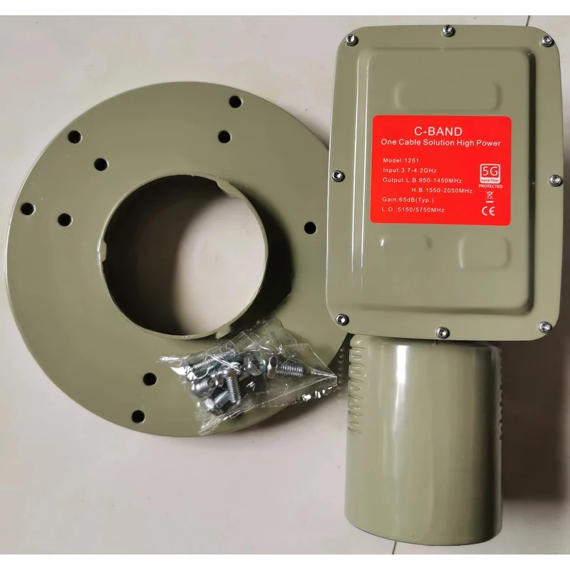 5G Filter C LNBF 17K Full 1080 MPEG4-S2 3D высокое качество сигнала OneSolution 5150/5750 Band Lnb