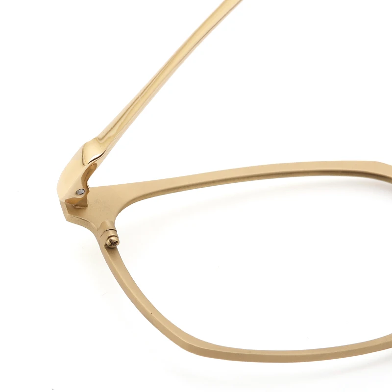 Очки мужские из чистого титана роскошные брендовые квадратные оптические оправы