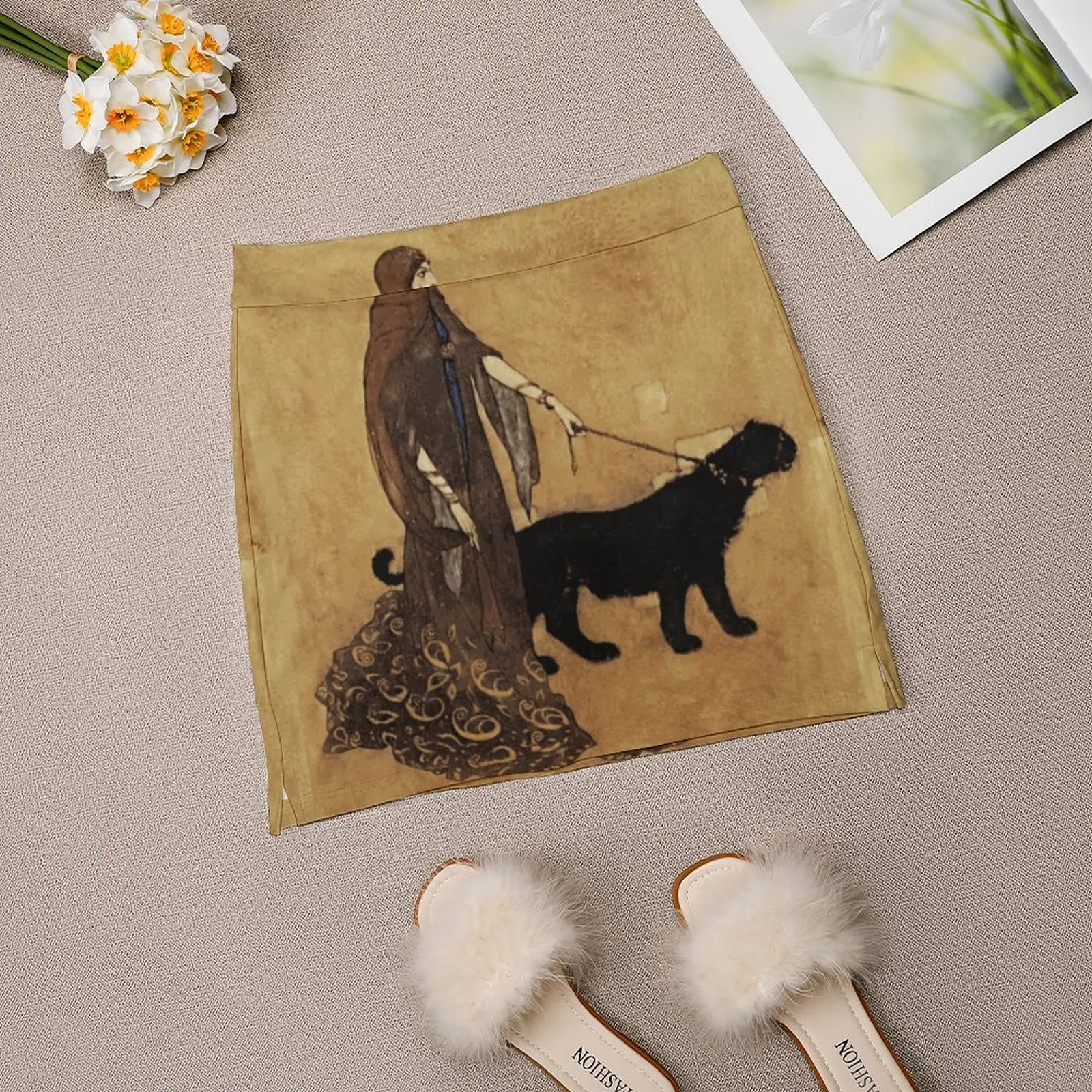 Королева из черного дерева От Эдмунда Даллака летние женские шорты юбка 2 в 1 для