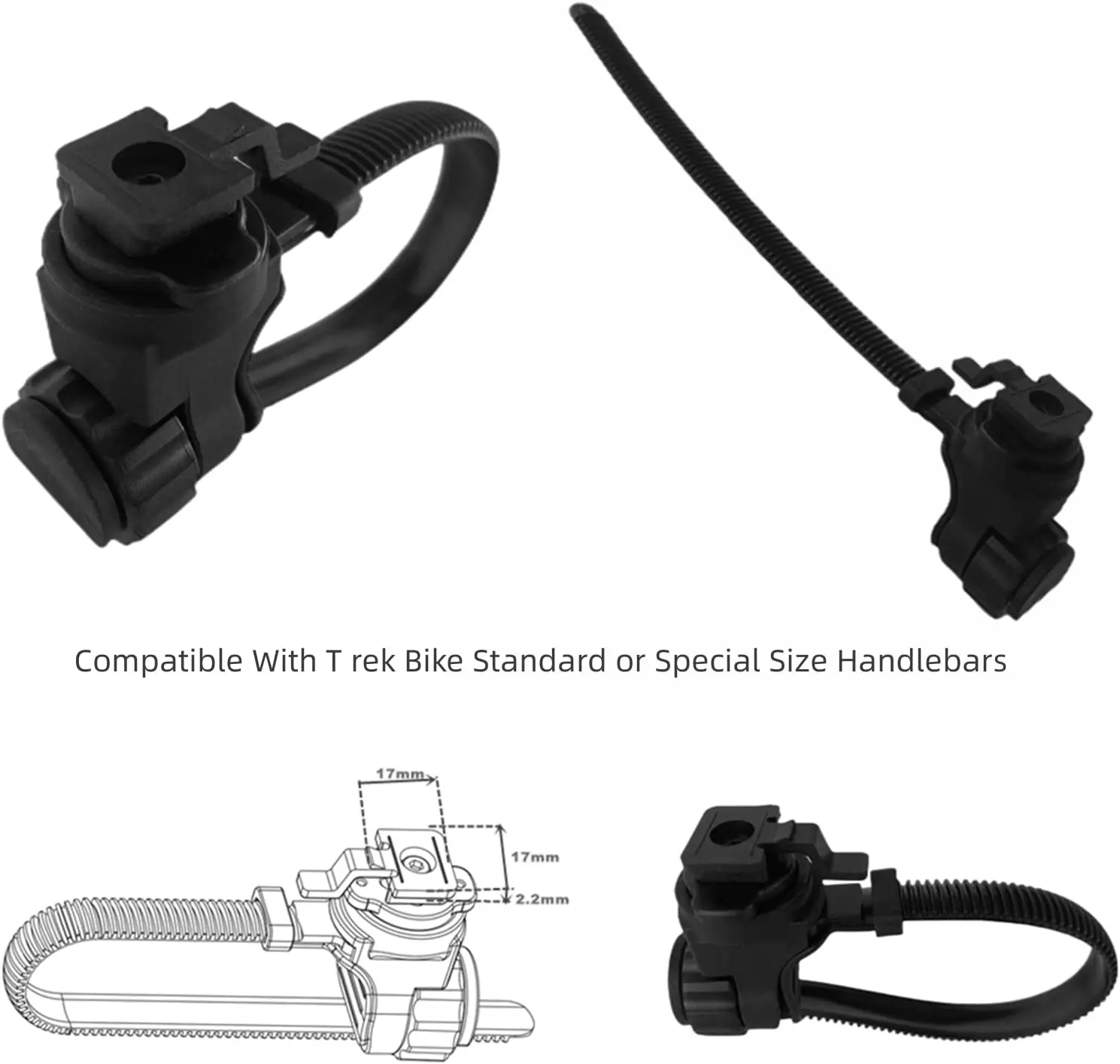 Держатель для велосипедной фары быстросъемный адаптер