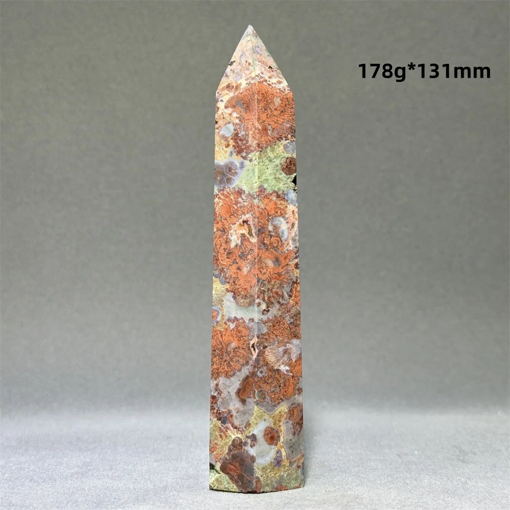 

Красный вишневый кварц Обелиск