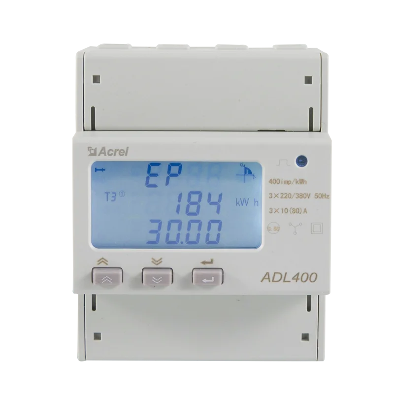 

Acrel Industrial Solar Inverters Charge Pile Three Phase AC Smart Energy Meter ADL400 RS485