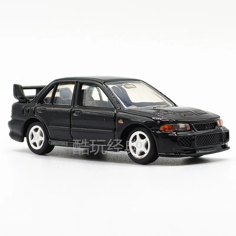 Фото Коллекционная модель автомобиля TAKARA TOMY Mitsubishi Lancer GSR Evolution III из литого сплава к 10-летию компании – идеальный подарок для энтузиастов №3