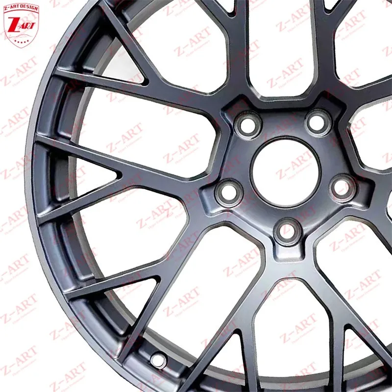 Кованое алюминиевое колесо Z-ART 992 Monoblok для Porsche Алюминиевый обод 911 2012-2018 Carrera S 4S GTS