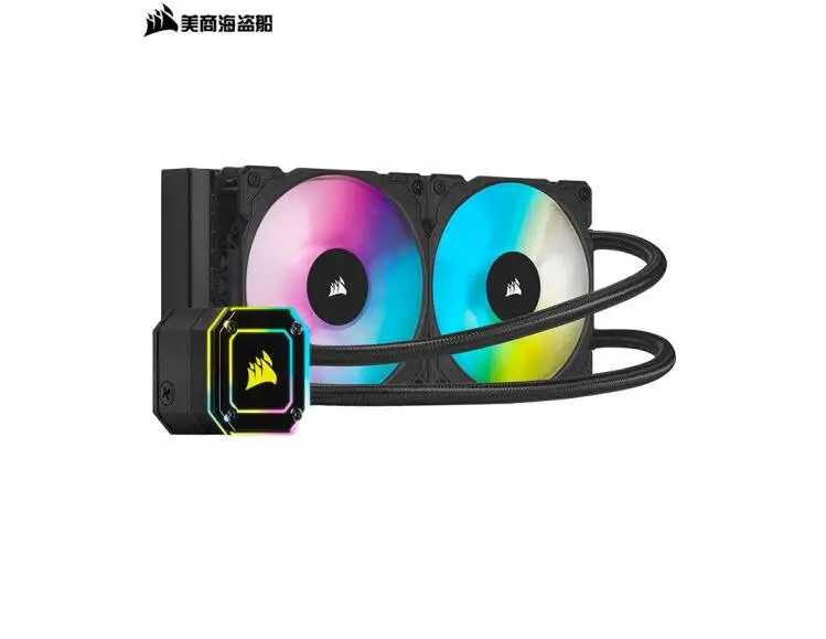 Охладитель ЦП H115i Elite Edition с водяным охлаждением 280 Холодный ряд RGB подсветка |