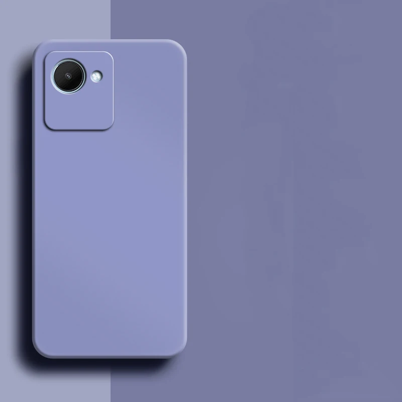 Чехол для Realme C30 чехол 6 5 дюйма Новый противоударный из жидкого силикона C35 C25S C25 C25Y