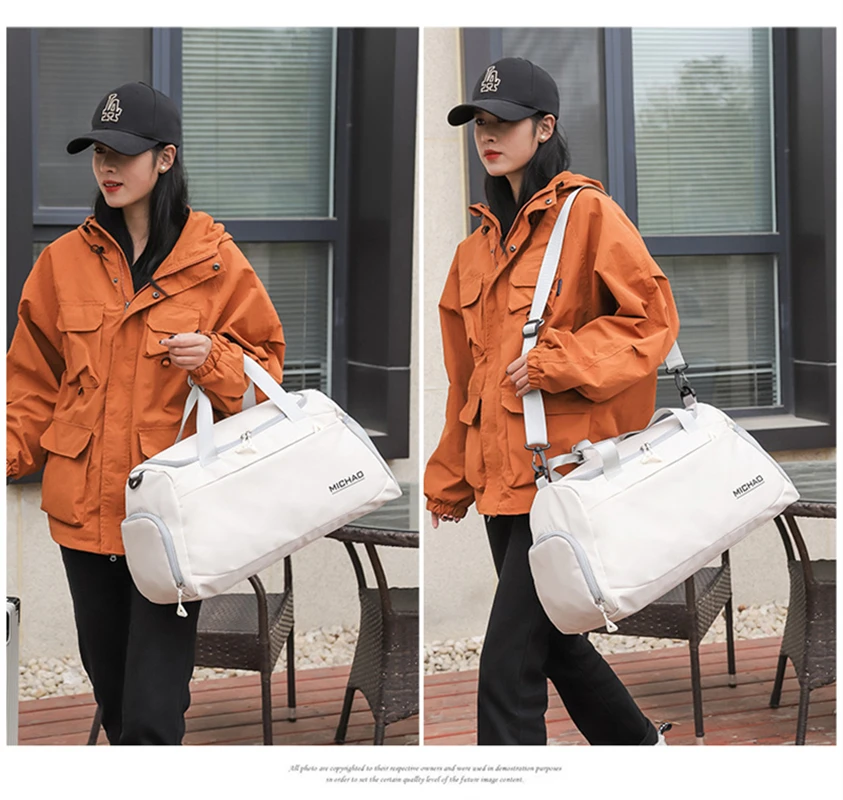 Fashion Travel Bag For Women Packing Cubes For Travel Pouch Sport Bag Female Large Capacity Handbag Waterproof Luggage Organizer