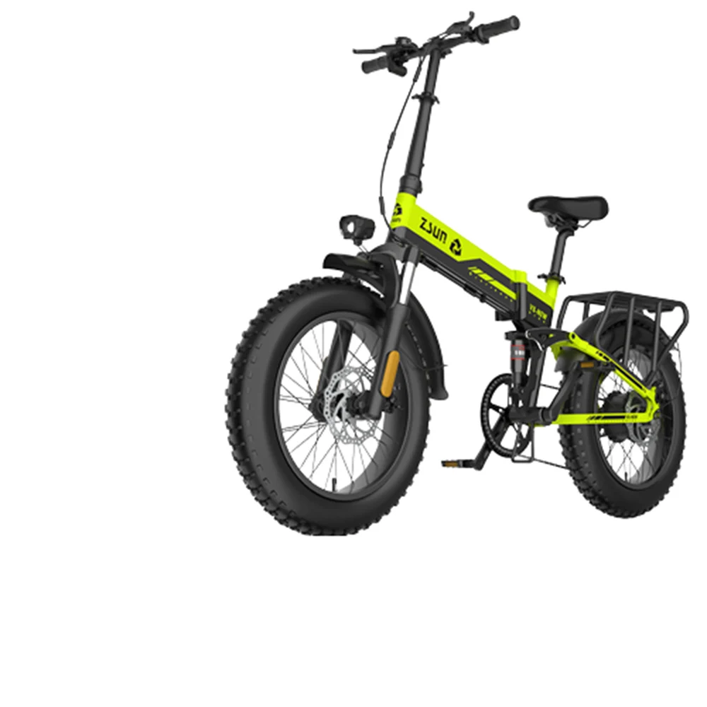 

20 Inches Electric Bicycles Foldable e-Bike Dual Disc Brake Hydraulic Shock Absorption Lightweight Frame Cruise Control