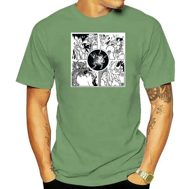 

Электронная ретро-футболка Coil неправильный глаз 383