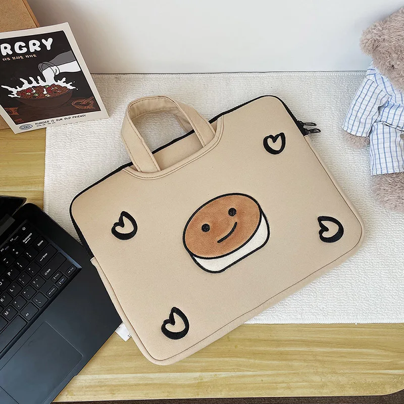 

2022 симпатичная сумка для ноутбука 13,3 15 16 дюймов чехол для ноутбука Macbook Pro Ipad 11 12,9 Air 4 сумка с вкладышем для хранения Mi Pad 5 мягкий чехол