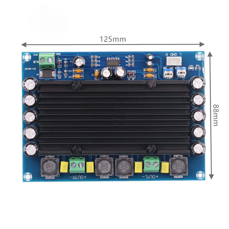 Предварительно собранный двухканальный цифровой усилитель мощности TPA3116D2 150 Вт *