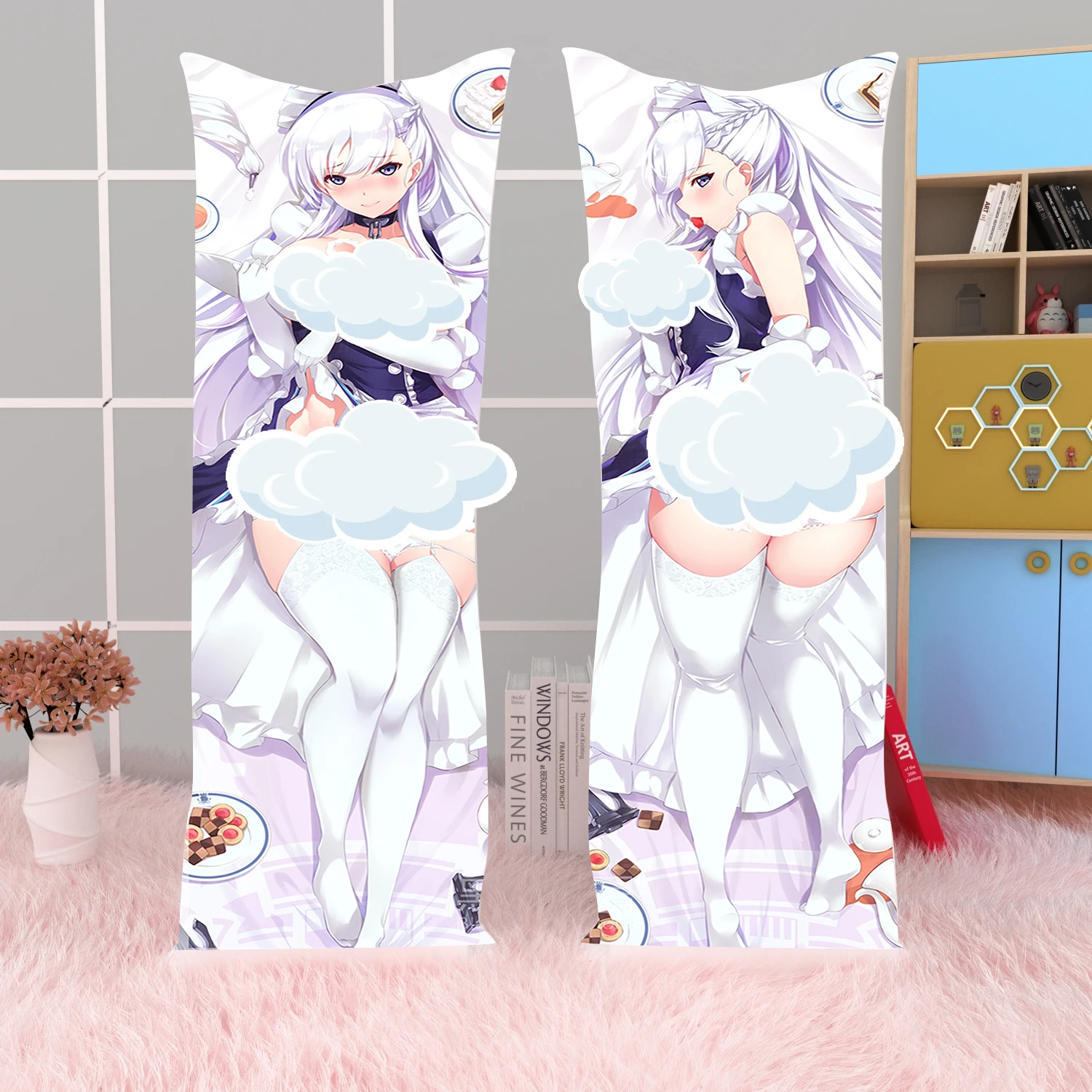 

Наволочка для подушки с рисунком аниме «ажурный Лейн дакимакура»