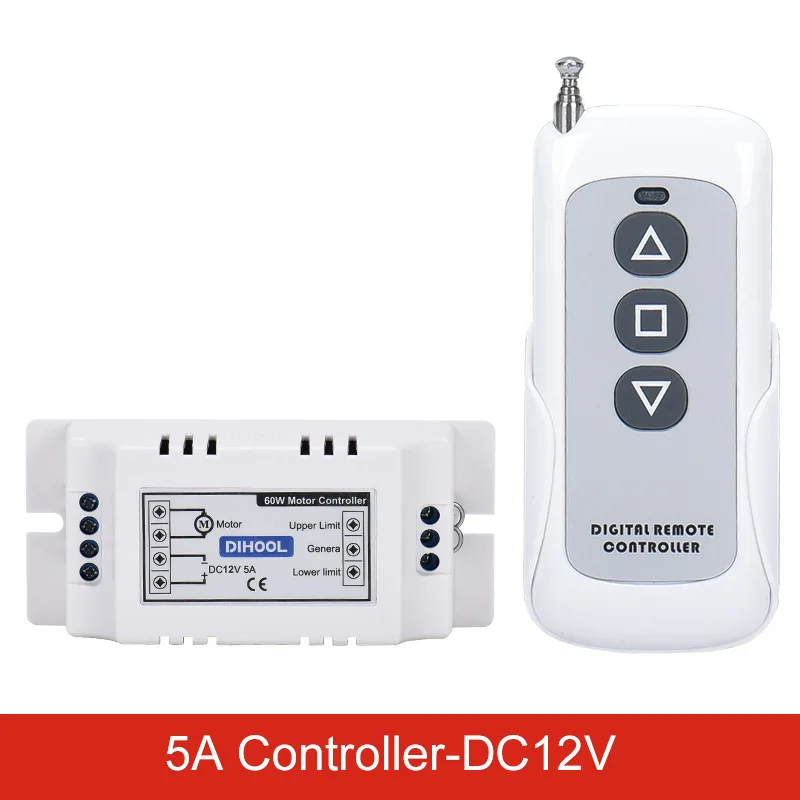 Контроллер электродвигателя 5A RF прямой и обратный с магнитным язычковым