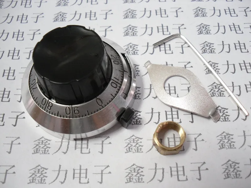 

More than 46 mm ring potentiometer knob B2 precision calibration circle button 3590 s 7276