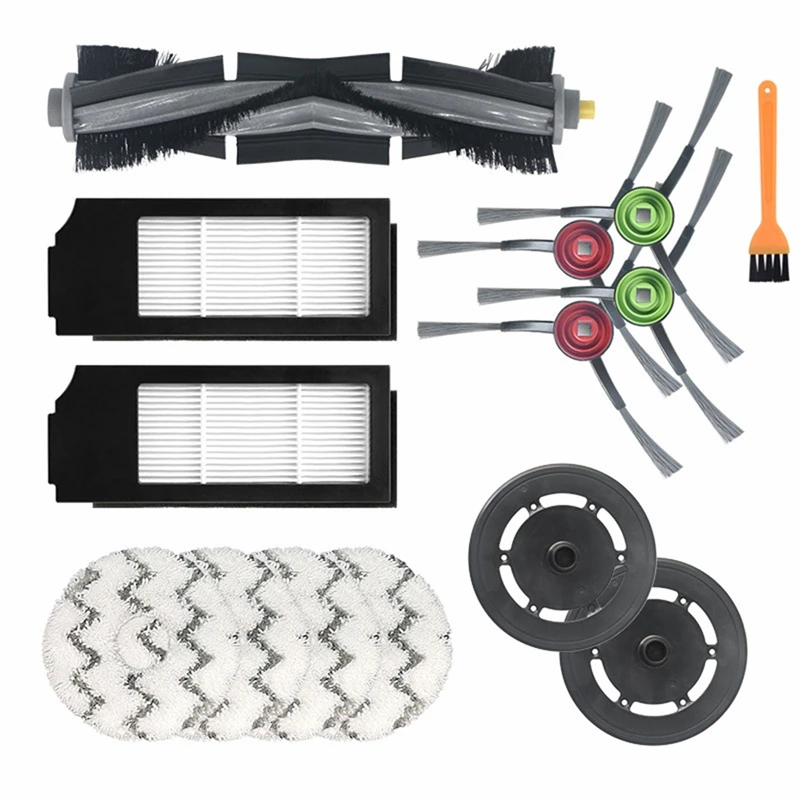 

14 шт./упаковка, насадки на швабру для пылесоса ECOVACS DEEBOT X1 OMNI TURBO