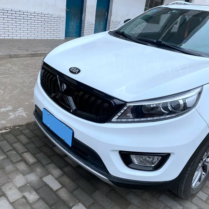 

EPFBSQP для Kia Sportage R 2014-2017 крышки передний бампер ABS модифицированные гриль грили подходит для KIA SPORTAGE R AUTO